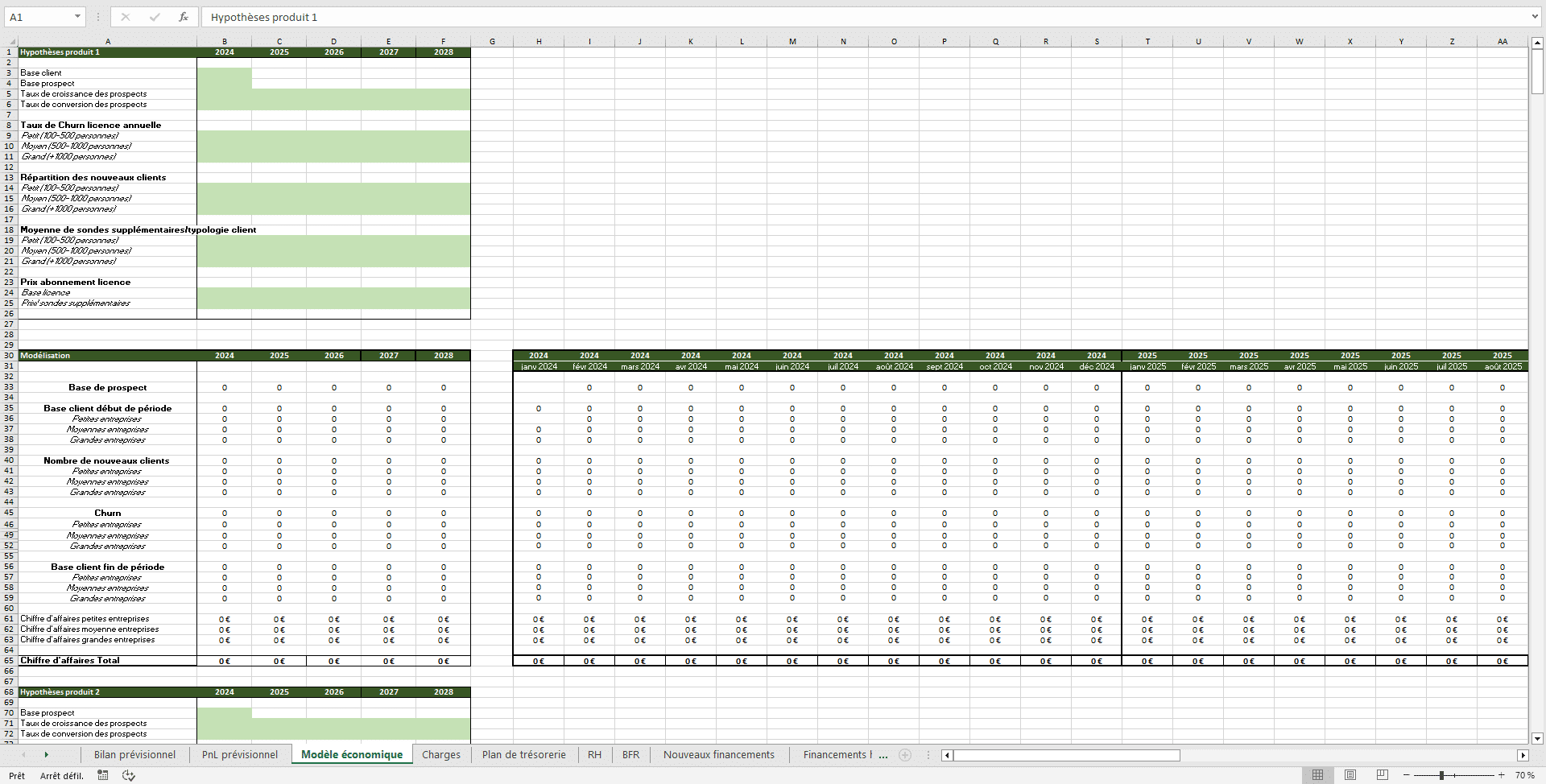 Aperçu du Business Plan SaaS